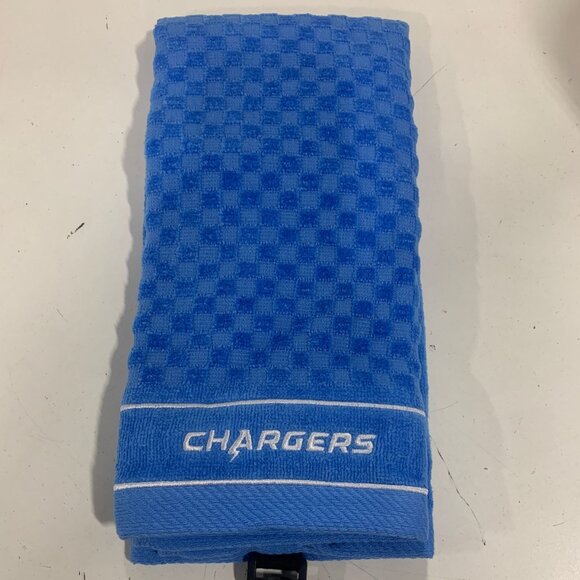NFL Embroidered Los Angeles Chargers Tri Fold Golf Towel-- XLL188685 - Picture 4 of 4